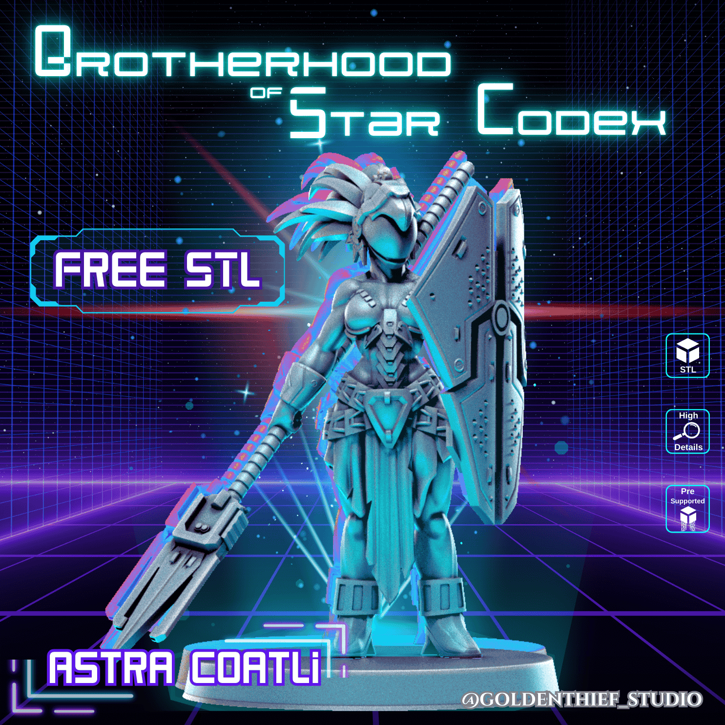 Astra Coatli - Free STL